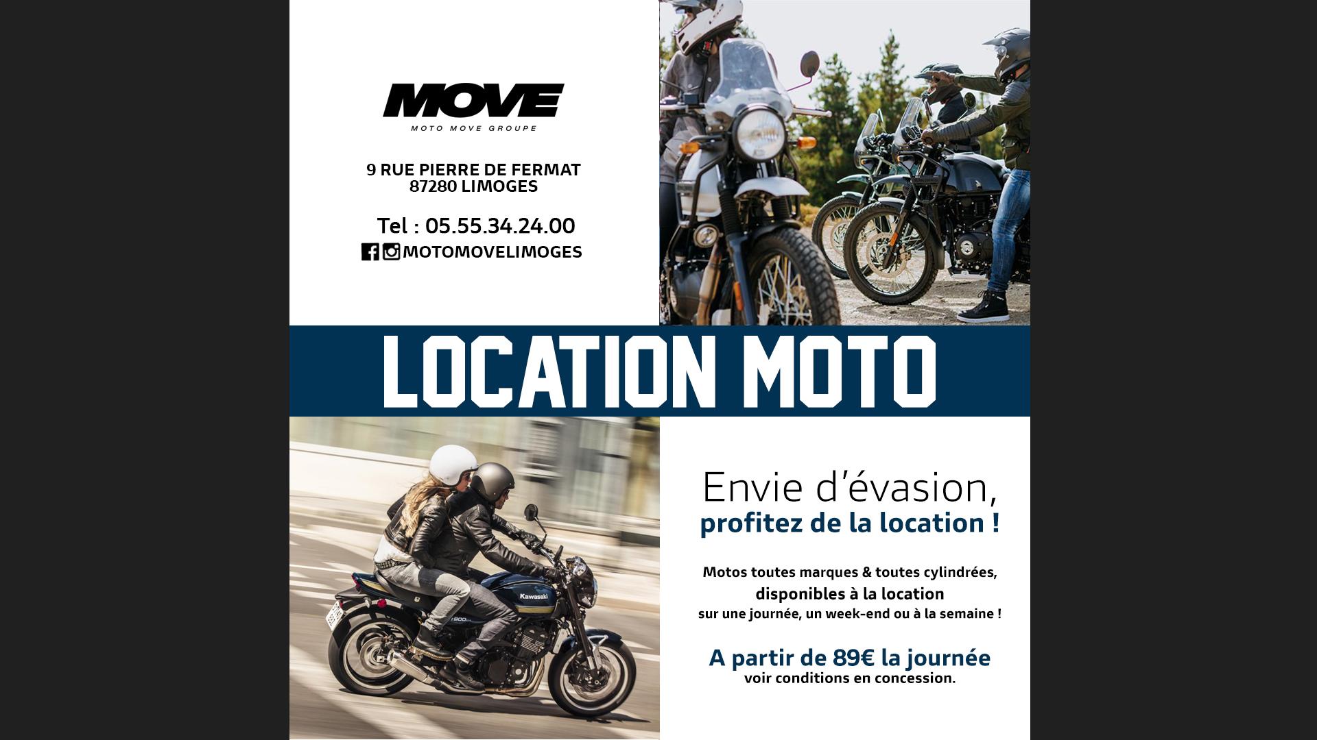 Location moto Limoges